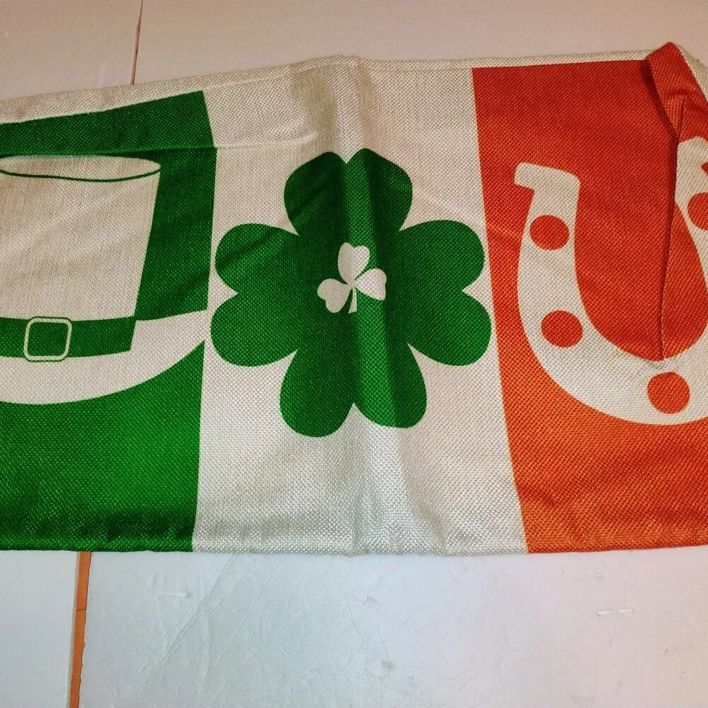 Set of four St. Patrick's pillow covers